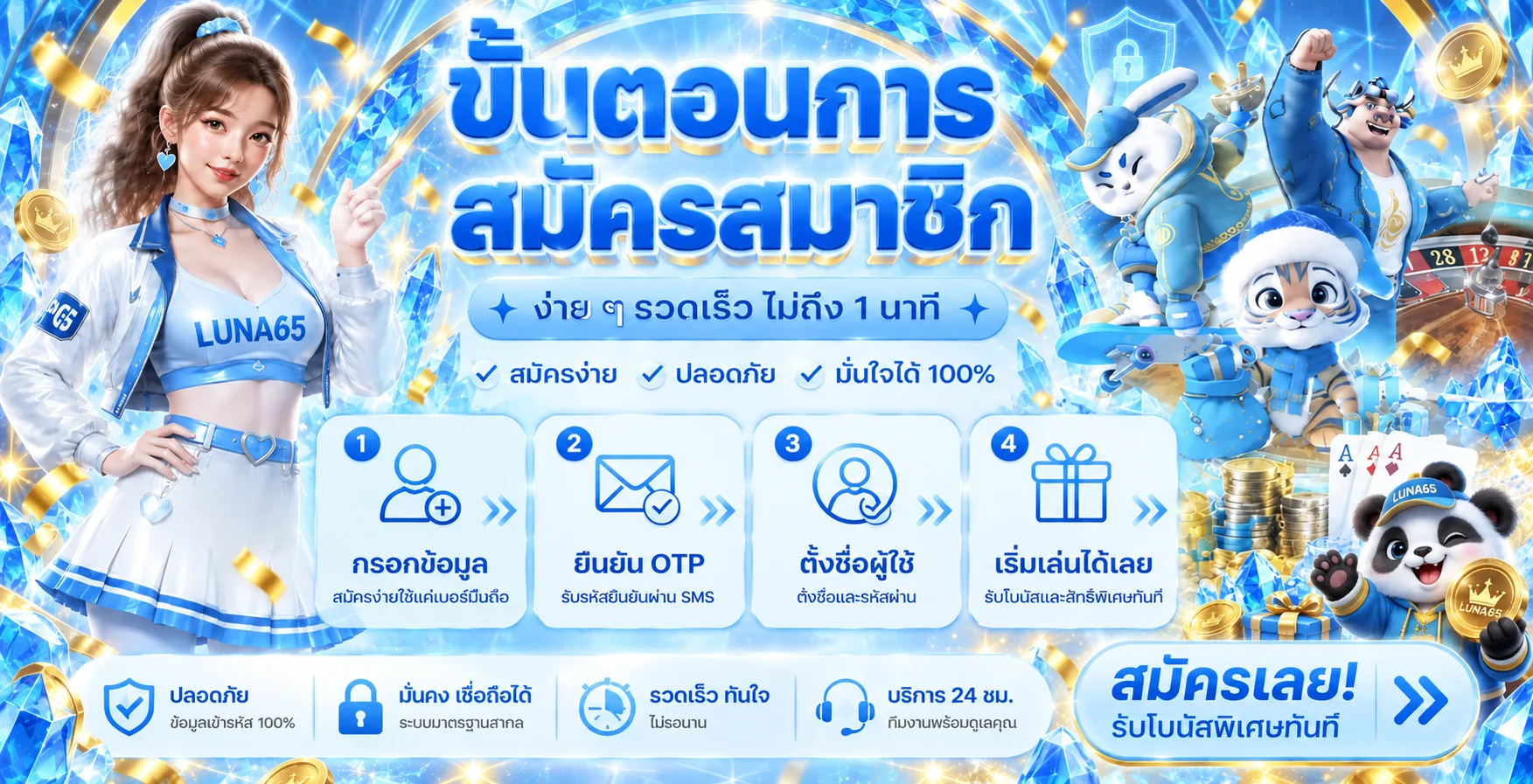 LUNA65 สล็อตเว็บตรง ฝากถอนออโต้ | ทางเข้าเว็บหลัก