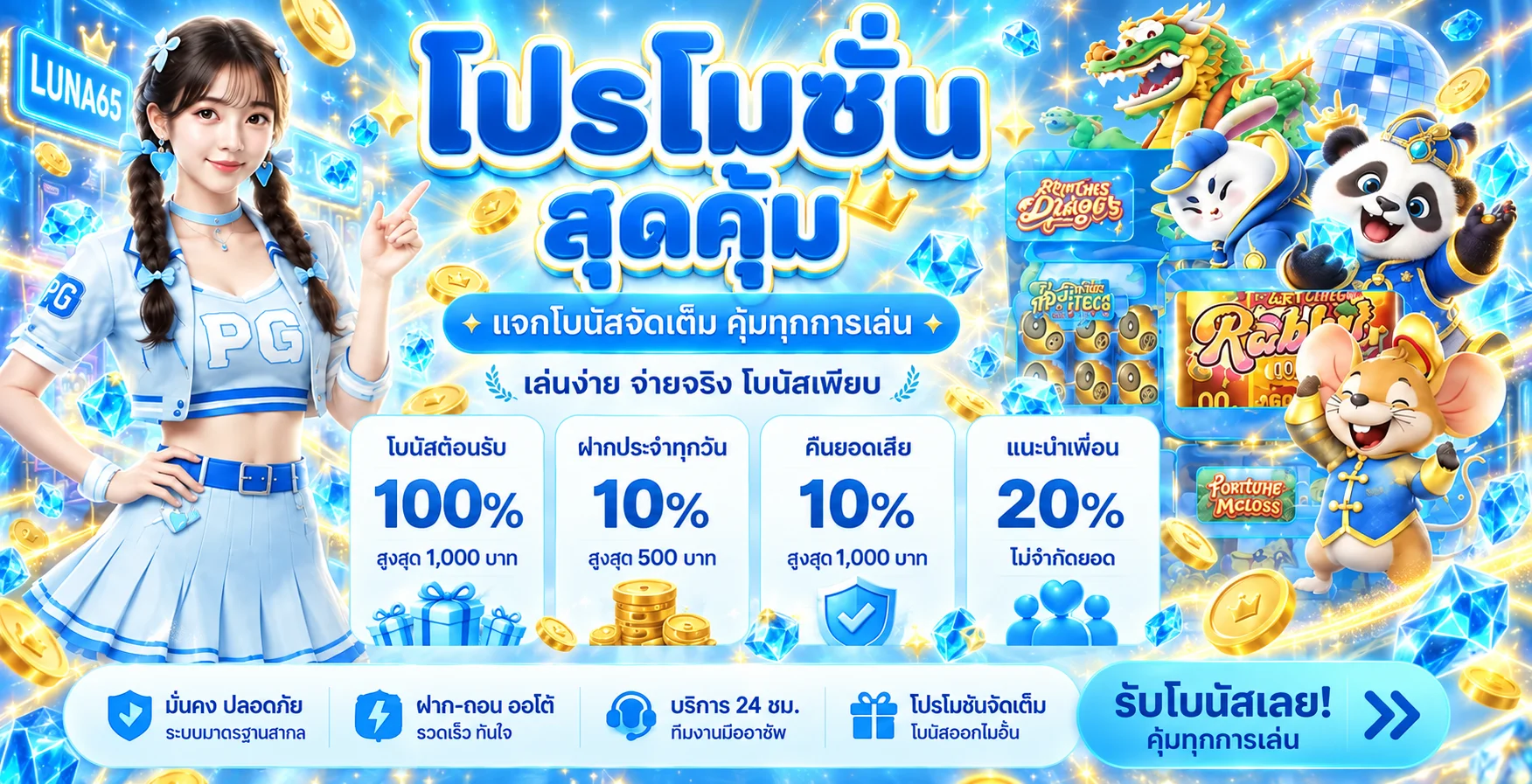LUNA65 สล็อตเว็บตรง ฝากถอนออโต้ | ทางเข้าเว็บหลัก